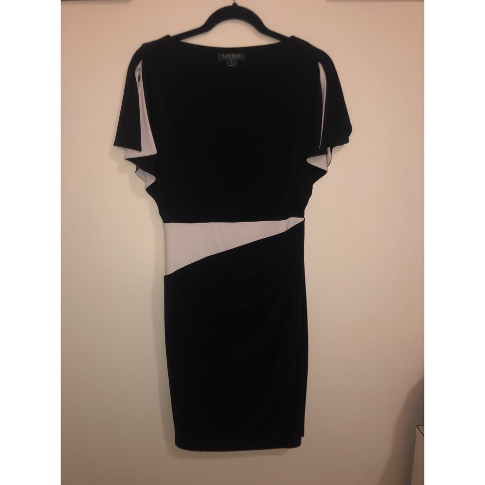 Ralph Lauren Black and White Dress